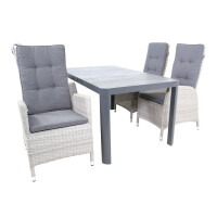 Lesli Living Diningtisch "Castilla 2.0 Negro" 160x90cm 6
