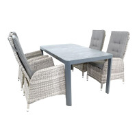 Lesli Living Diningtisch "Castilla 2.0 Negro" 160x90cm 7