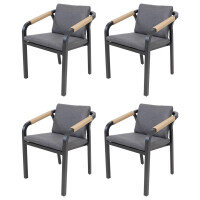Lesli Living Stapelstuhl Rimini Black im gallery