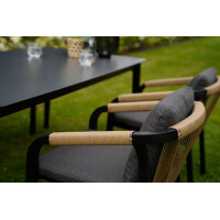 Lesli Living Stapelstuhl Rimini Black im 4er-Set 6
