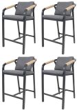 Lesli Living Barstuhl im 4er-Set "Rimini Black"
