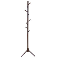 Garderobenständer Massivholz, braun gallery