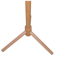 Garderobenständer Massivholz, buchefarben 3