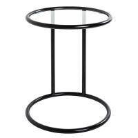 Haku Beistelltisch schwarz ø 45 cm 3