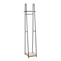 Haku Standgarderobe schwarz-eiche gallery