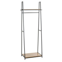 Haku Standgarderobe schwarz-eiche (Bolog gallery