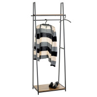 Haku Standgarderobe schwarz-eiche (Bologna) 3