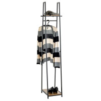Haku Standgarderobe schwarz-eiche (Bologna) 3