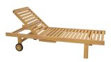 Lesli Living Gartenliege "Newport" Teak