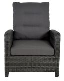 Lesli Living Loungesessel "Soho Forte" grau-anthrazit