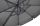 Lesli Living Ampelschirm Sonnenschirm "Virgo" Grey ø 3,5 m