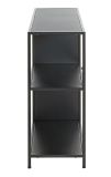 Haku Regal schwarz B100 x H75 x T30 cm
