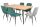 Polsterstuhl - Esszimmerstuhl 2er-Set Grau 3