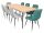 Polsterstuhl - Esszimmerstuhl 2er-Set Grau 5