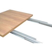 Auszugs-Esstisch 150-210x90 cm Eiche-Nb. 4
