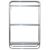 Badregal / Wandbord Silberfarben 3