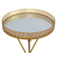Beistelltisch goldfarben 3