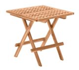 Gartentisch Klapptisch Teak 50x50 cm