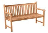 Gartenbank 3-Sitzer Teak 150 cm