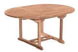 Gartentisch Teak ø 120 - 170 cm ausziehbar