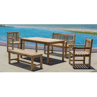 Sitzgruppe 5-tlg. Teak 1