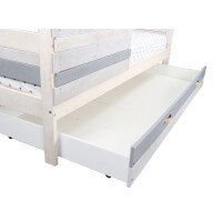 Schublade für Kinderbett  (M12020005) & (M12020006) mit 2 Griffen und Rollen 4