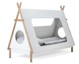 Kinderbett in Form eines Tipis, inkl. Lattenrost...