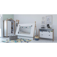 Schublade für Kinderbett (M12020008) grifflos 5