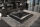 Polsterbett 140x200 cm schwarz Kunstleder-Optik