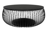 Couchtisch Ø 86 cm Schwarz