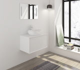 Badezimmer 2tlg-Set incl. Waschbecken 80 cm weiß
