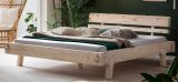Balkenbett aus Fichtenholz 140x200 cm