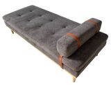 Daybed Strukturstoff anthrazit