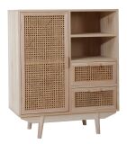 Sideboard Rattangeflecht Natur 70x36 cm