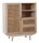 Sideboard Rattangeflecht Natur 70x36 cm