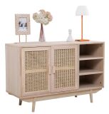 Sideboard Rattangeflecht Natur 100x36 cm