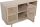 Sideboard Rattangeflecht Natur 100x36 cm