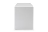 Schreibtisch Hochglanz Weiß 120x60 cm