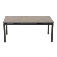 Lesli Living Auszieh-Diningtisch Lagos Negro 180/240x100 cm 