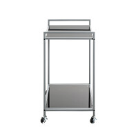 Haku Beistelltisch Servierwagen grau/schwarz 7
