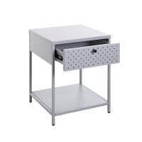 Haku Konsole Nachtschrank grau 7