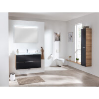 Fackelmann Waschplatz-Set 2-teilig "B.Brillant" 100 cm Ast-Eiche/Glas Anthrazit 5