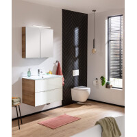 Fackelmann LED-Spiegelschrank  80 cm "B.Brillant" Ast-Eiche 7