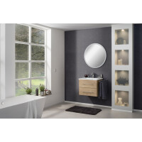 Fackelmann Badmöbel-Set 2-teilig "B.Perfekt" 60 cm Ast-Eiche 5