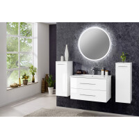 Fackelmann Badmöbel-Set 2-teilig "B.Perfekt" 82 cm Weiß 6