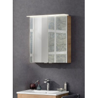 Fackelmann Spiegelschrank  60 cm "B.Perfekt" Ast-Eiche 4