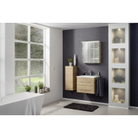 Fackelmann Spiegelschrank  60 cm "B.Perfekt" Ast-Eiche 5