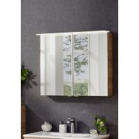 Fackelmann Spiegelschrank  80 cm "B.Perfekt" Ast-Eiche 3