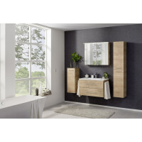 Fackelmann Spiegelschrank  80 cm "B.Perfekt" Ast-Eiche 6