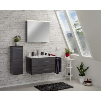 Fackelmann Spiegelschrank  80 cm "B.Perfekt" Dark Oak 6